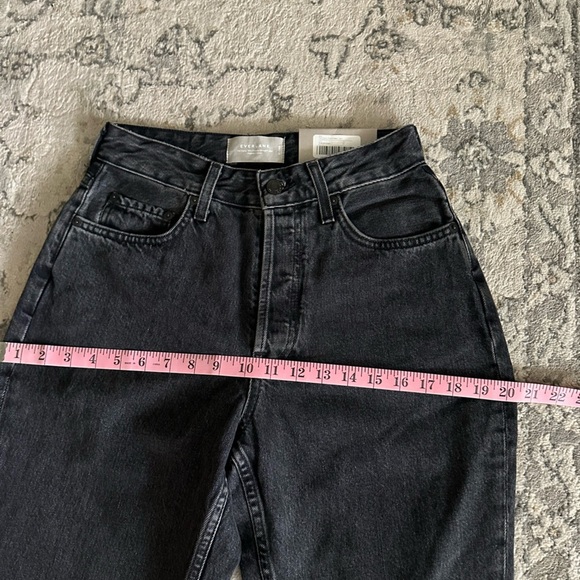 Everlane The Curvy 90's Cheeky Jeans Washed Black Sz 27 - Picture 7 of 7